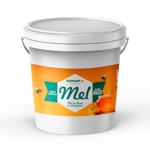 Mel Flores De Laranjeira Sabor Característico Balde 25Kg - Image 4