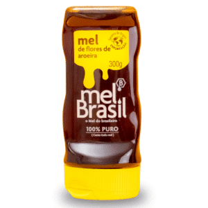 Mel Puro Flores De Aroeira 300g - Melbras (linha Mel Brasil)