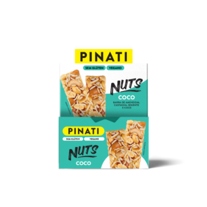 Caixa Barra Pinati Nuts Coco 30g Com 20un 600g - Vegana