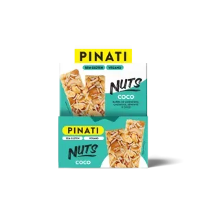 Caixa Barra Pinati Nuts Coco 30g Com 20un 600g - Vegana