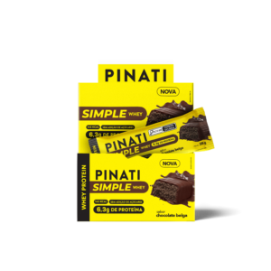 Barra De Proteína Pinati Chocolate Belga 35g - Cx Com 16un