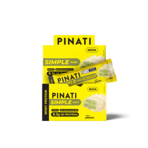 Whey Barra Proteína Zero, Pistache 35g (cx 16 Und) - Pinati