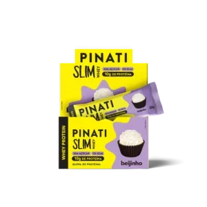 Barra Proteica Snack Pinati Slim Whey Beijinho 35g-cx C/16