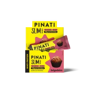 Barra Proteica Pinati Slim Whey Brigadeiro 35 G Cx 16un