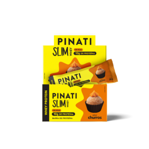 Barra Proteica Snack Pinati Slim Whey Churros 35g-cx C/16
