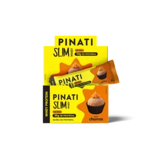 Barra Proteica Snack Pinati Slim Whey Churros 35g-cx C/16