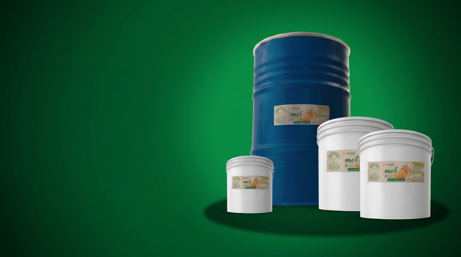 Mel a granel e tambor para indústria alimentícia — Supramel