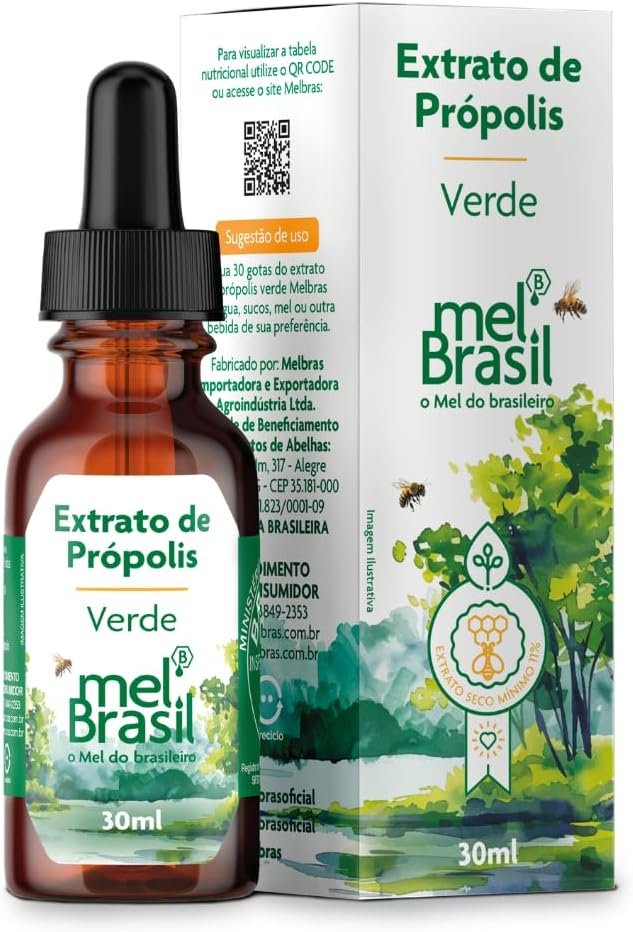 Extrato de própolis verde 11% 30ml - Melbras - Imagem 4