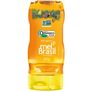 Mel Puro Silvestre Orgânico 300g - Melbras (linha Mel Brasil)