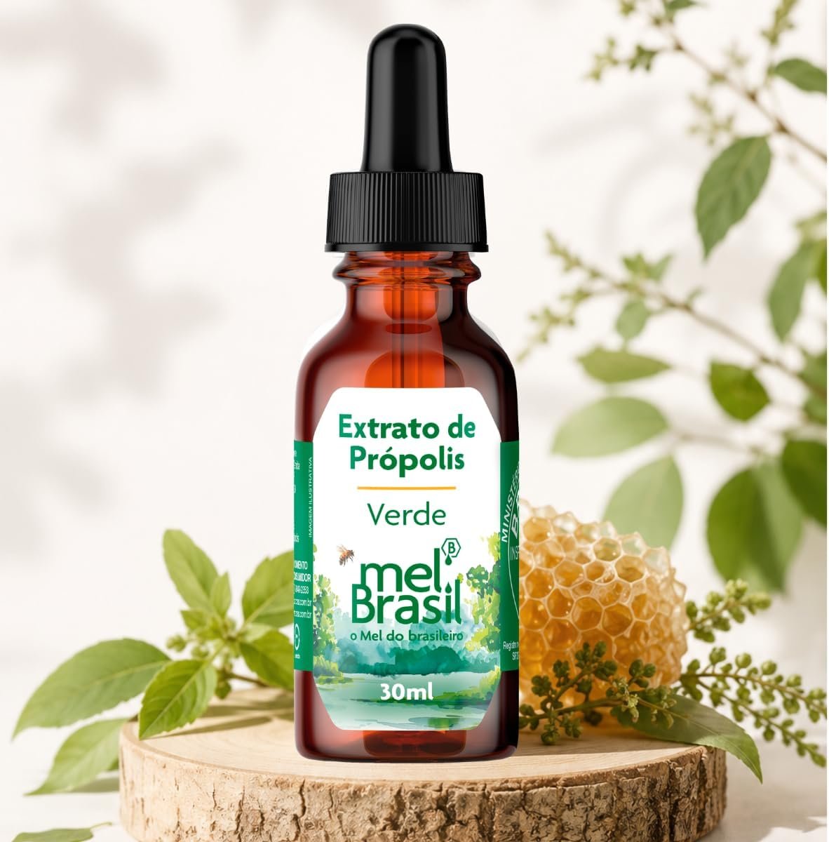 Extrato de própolis verde 11% 30ml - Melbras - Imagem 2
