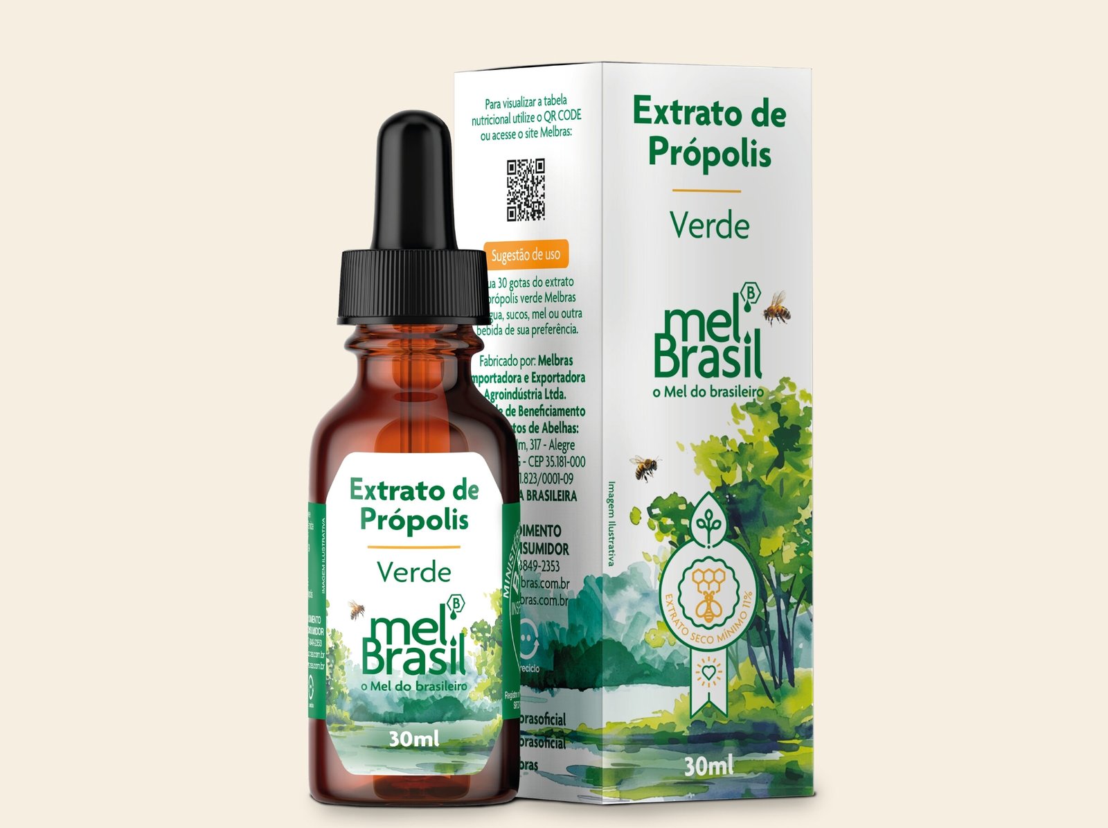 Linha de própolis e extratos Supramel